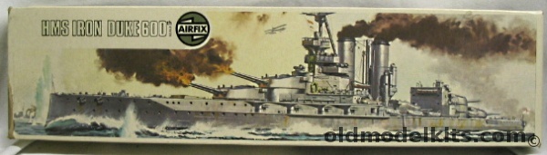 Airfix 1/600 HMS Iron Duke Battleship - Type 4 Logo Issue, 04210-7 plastic model kit